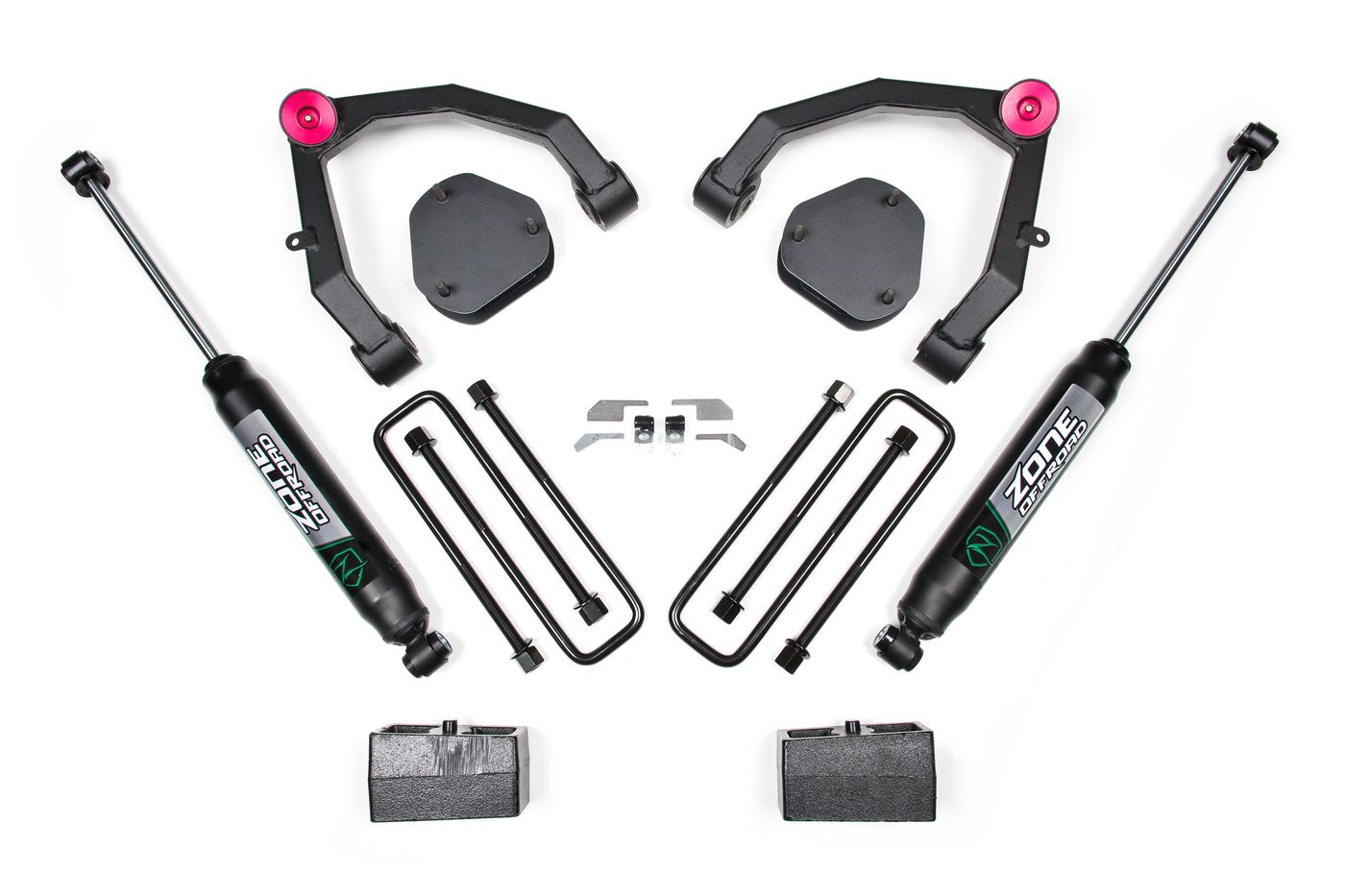 Zone Offroad 3.5" Adventure Series Lift Kit ; Nitro Shocks