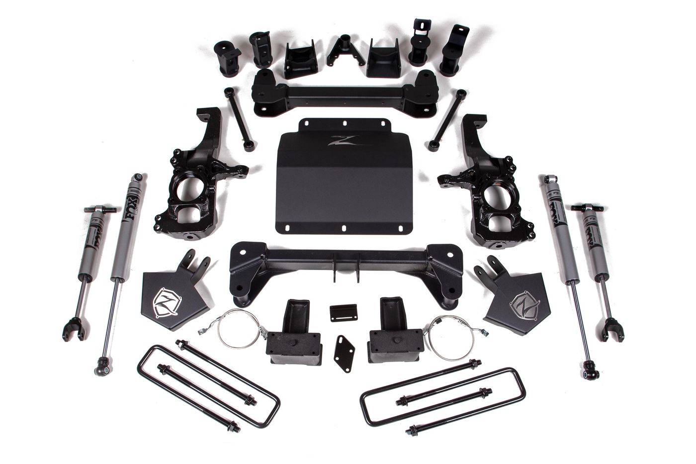 Zone Offroad 5" Suspension Lift Kit ; Fox Adventure Shocks