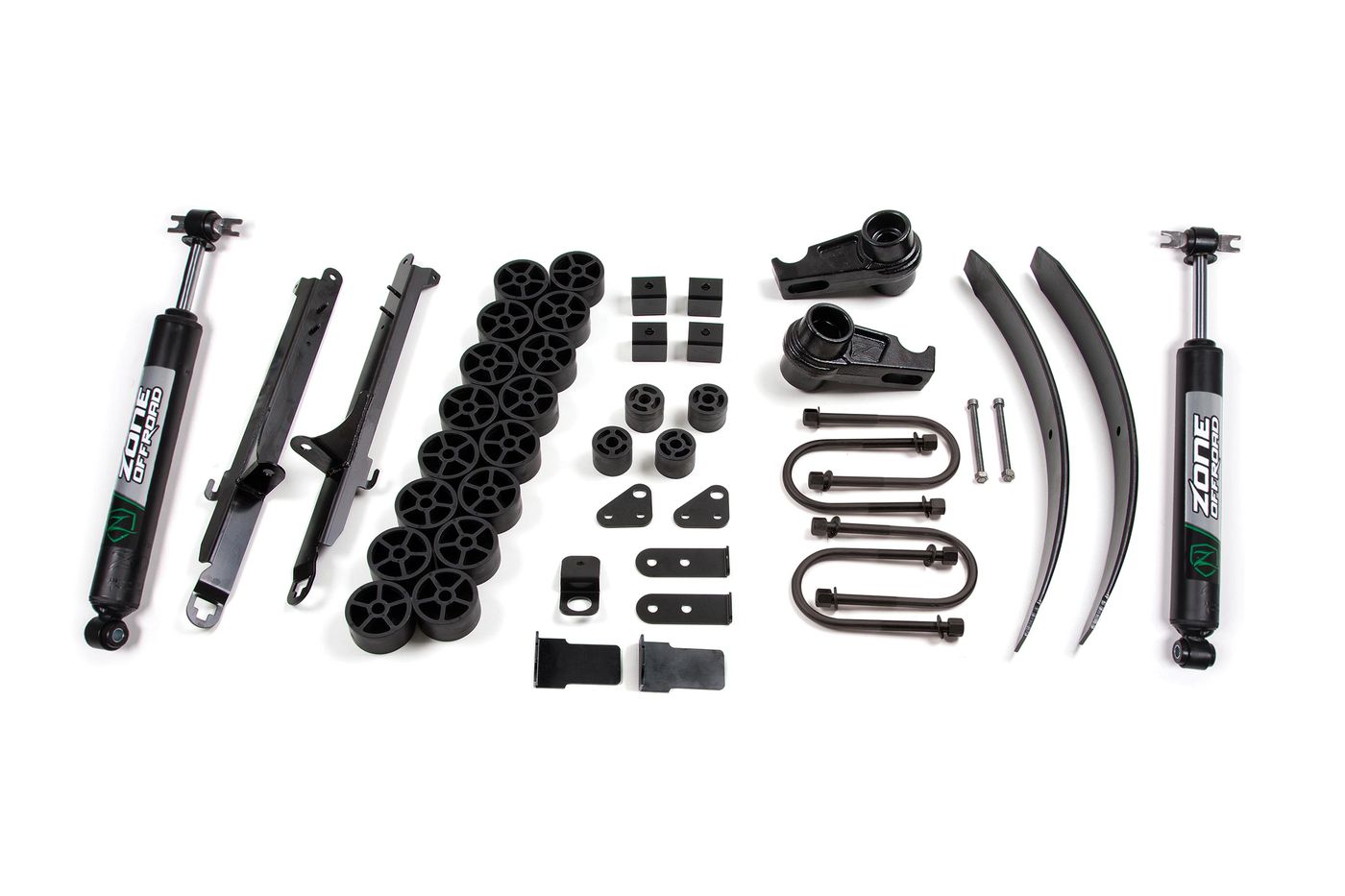 Zone Offroad 3.5" Combo Lift Kit ; Nitro Shocks