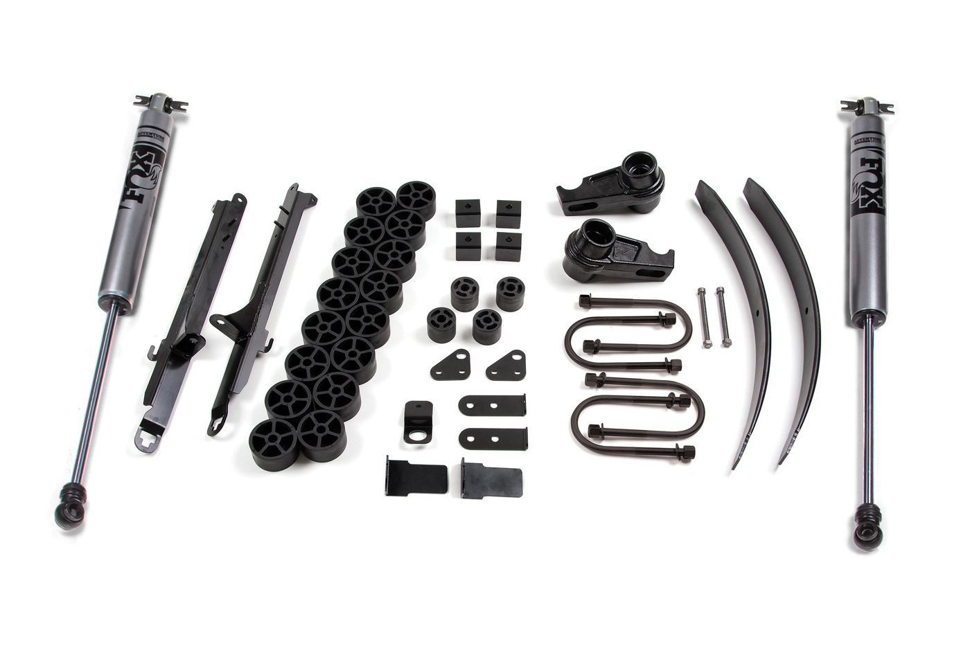 Zone Offroad 3.5" Combo Lift Kit ; Fox Adventure Shocks