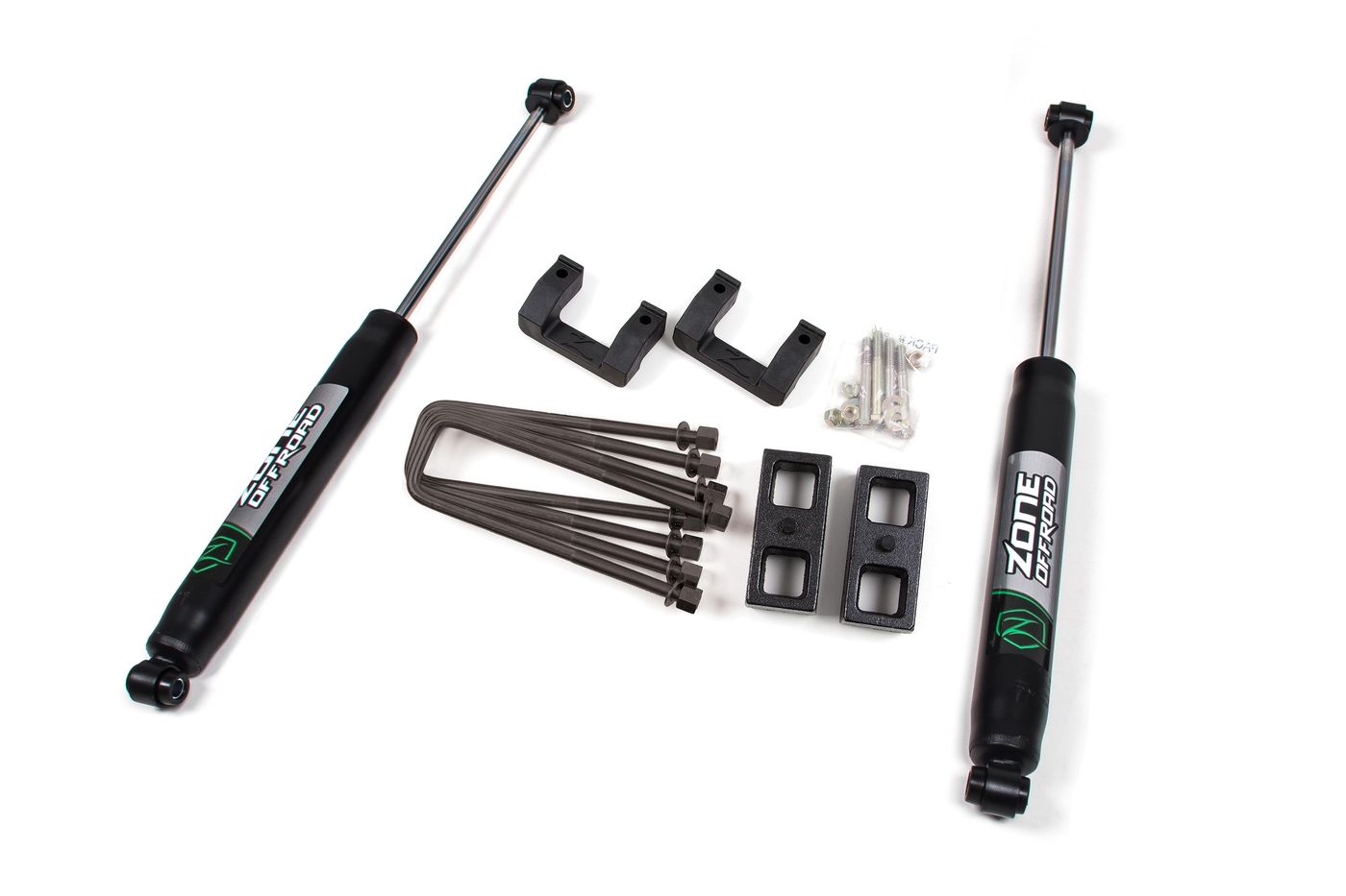 Zone Offroad 2" Lift Kit ; Nitro Shocks