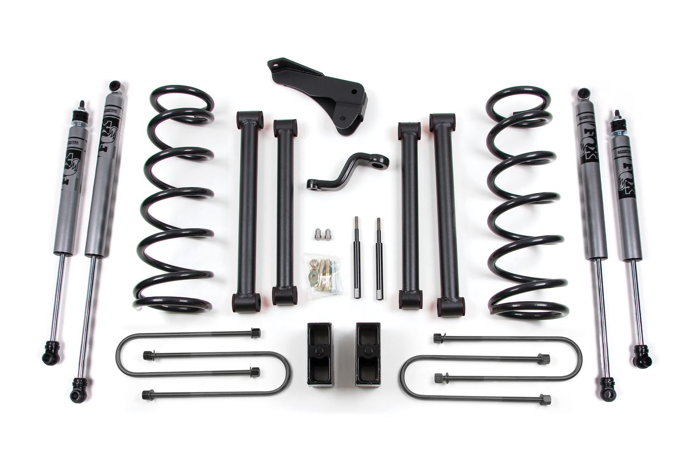 Zone Offroad 5" Coil Spring Lift Kit ; Fox Shocks