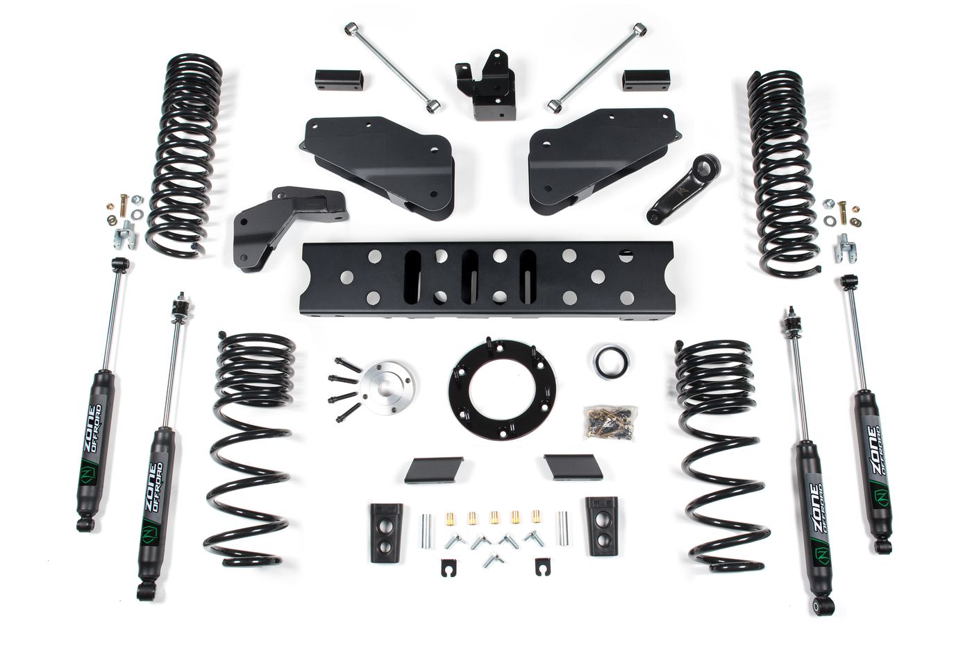 Zone Offroad 5.5" Radius Arm Bracket Kit ; Nitro Shocks