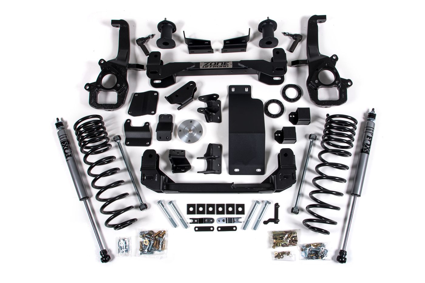 Zone Offroad 4" Lift System ; Fox Shocks