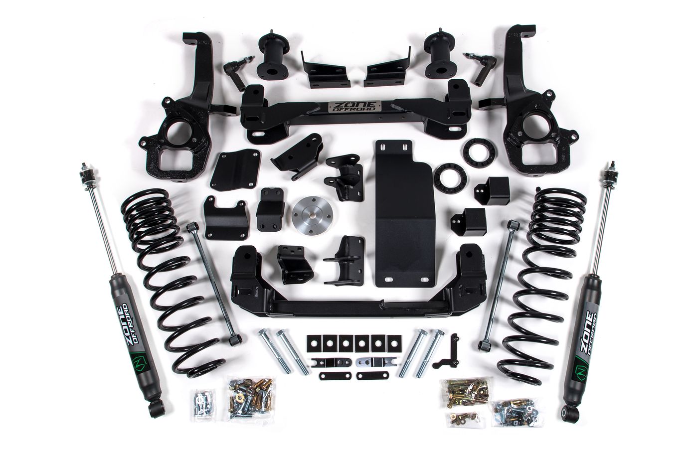 Zone Offroad 4" Lift System ; Nitro Shocks