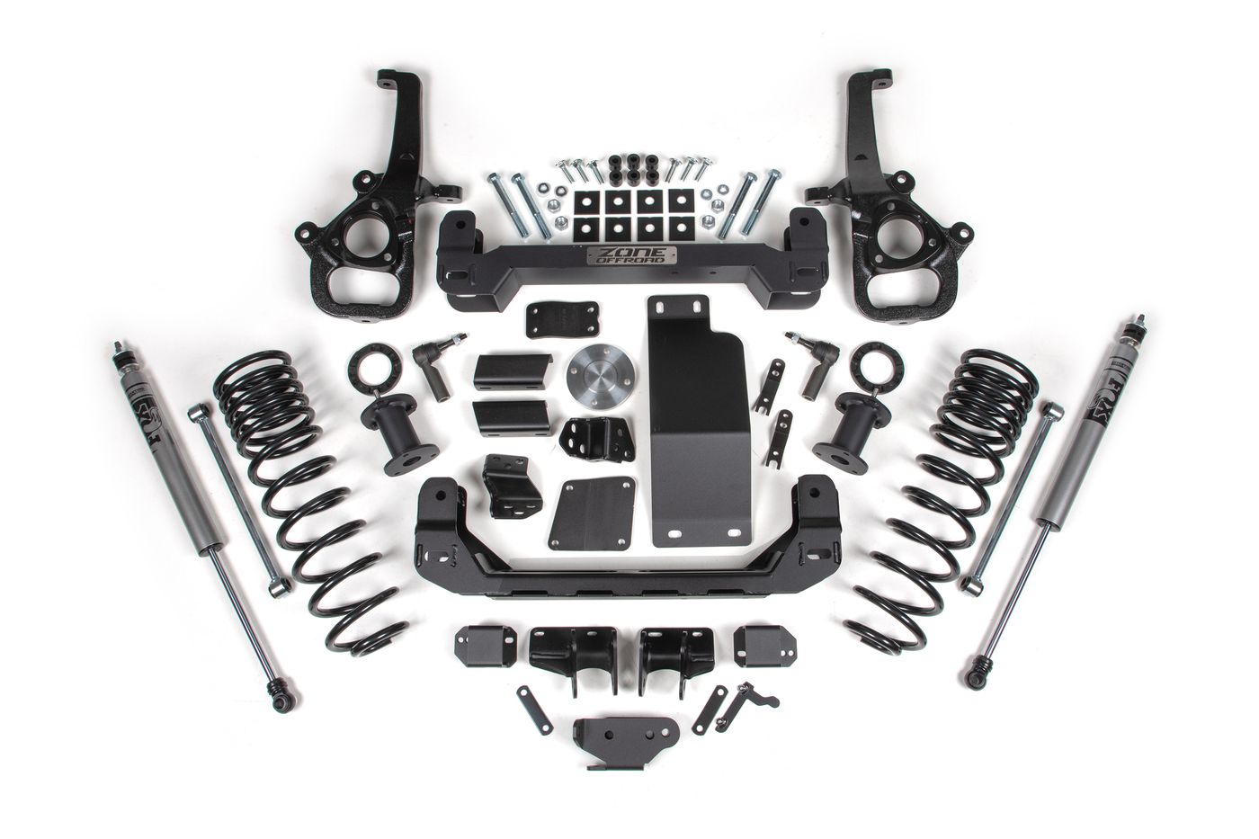 Zone Offroad 6" Lift Kit - Standard Bore - FOX Adventure Shocks