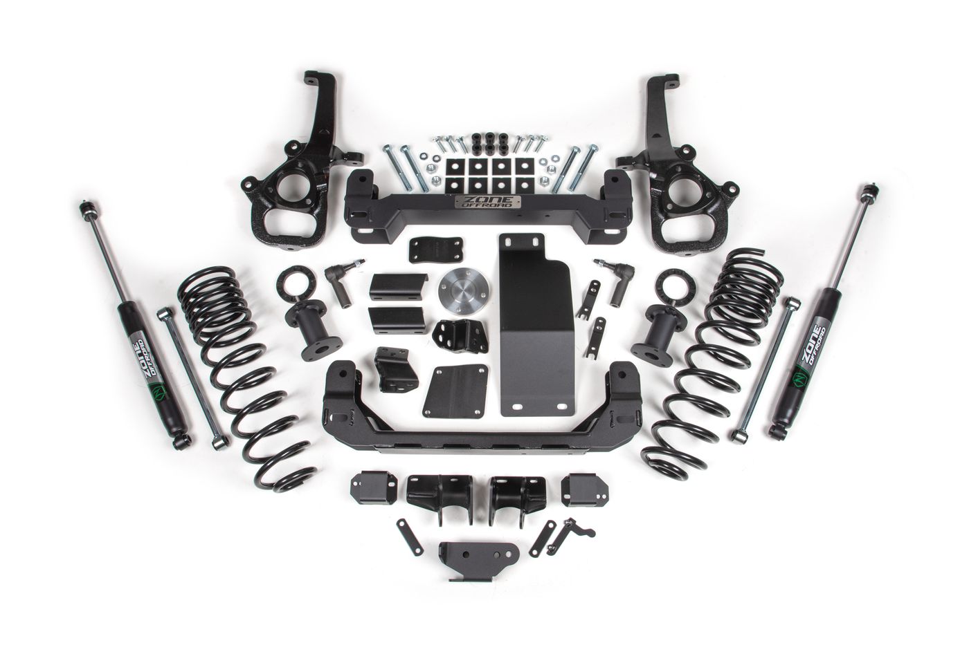 Zone Offroad 6" Lift Kit - Standard Bore - Nitro Shocks