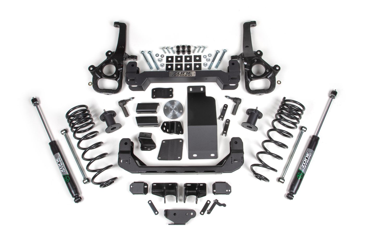 Zone Offroad 4" Lift Kit - Standard Bore - Nitro Shocks