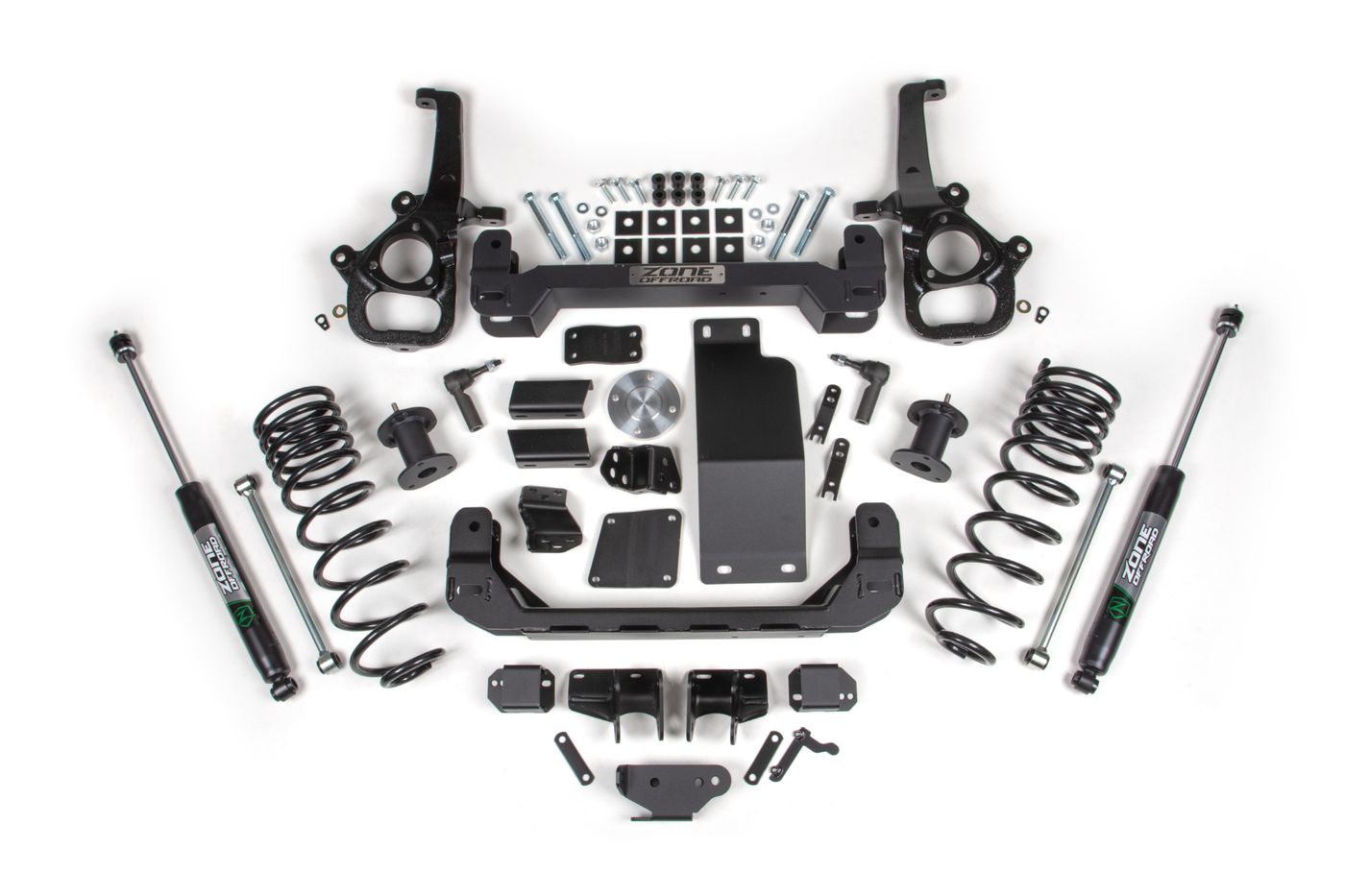 Zone Offroad 4" Lift Kit - Large Bore - Nitro Shocks