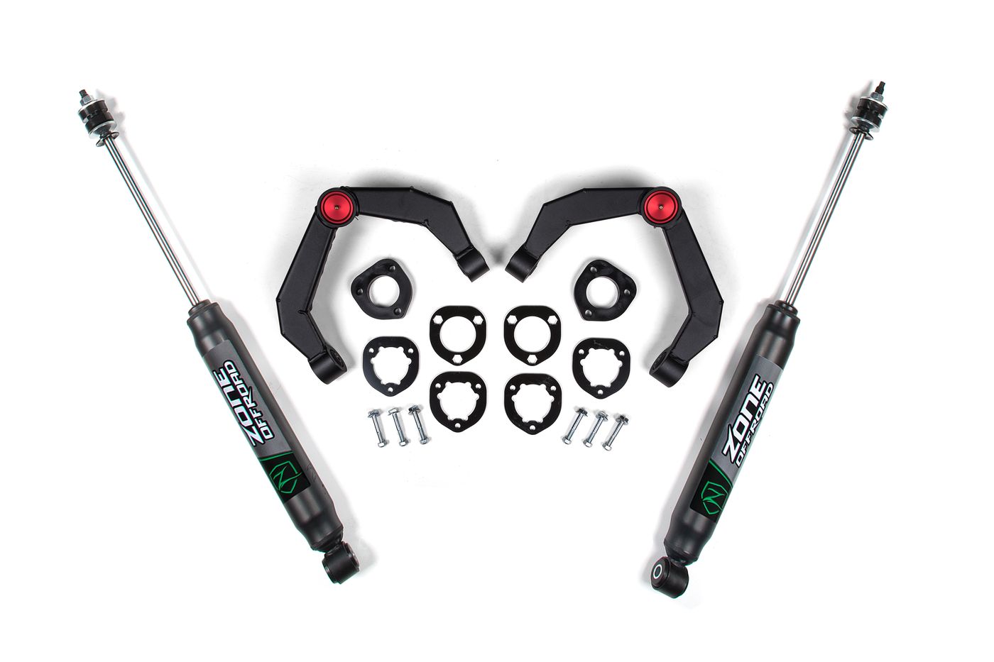 Zone Offroad 2" Adventure Series Leveling Kit ; Nitro Shocks