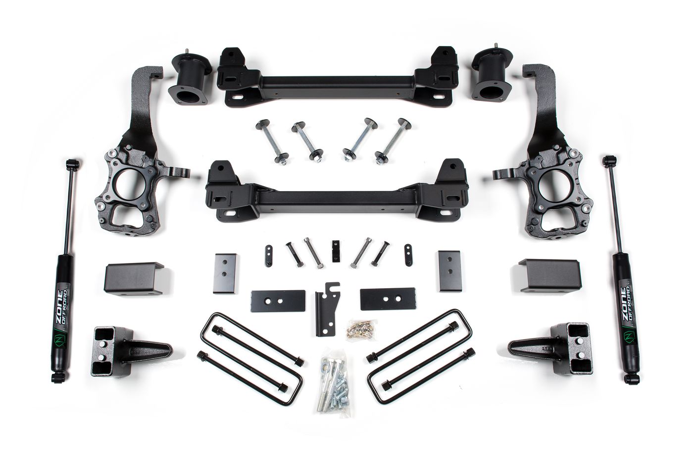 Zone Offroad 6" Suspension Lift Kit ; Nitro Shocks