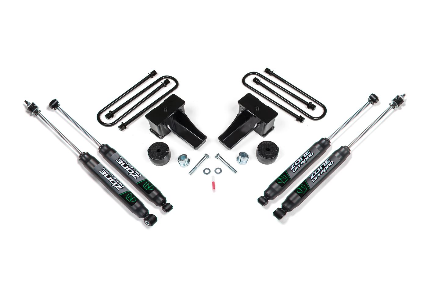 Zone Offroad 2" Lift Kit ; Nitro Shocks