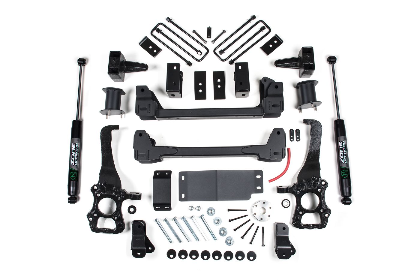 Zone Offroad 6" Suspension Lift Kit ; Nitro Shocks