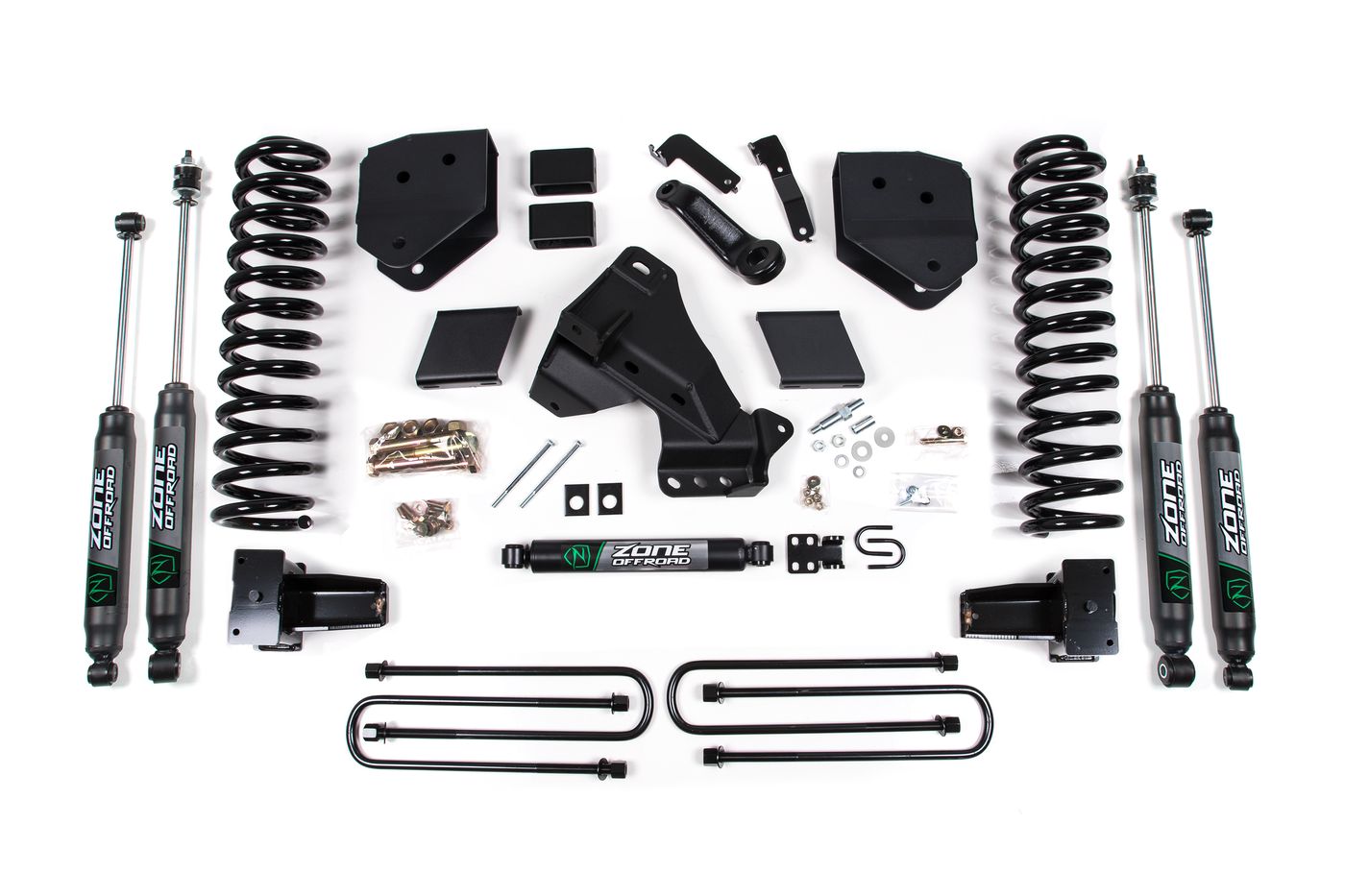 Zone Offroad 6" Standard Lift Kit ; Nitro Shocks