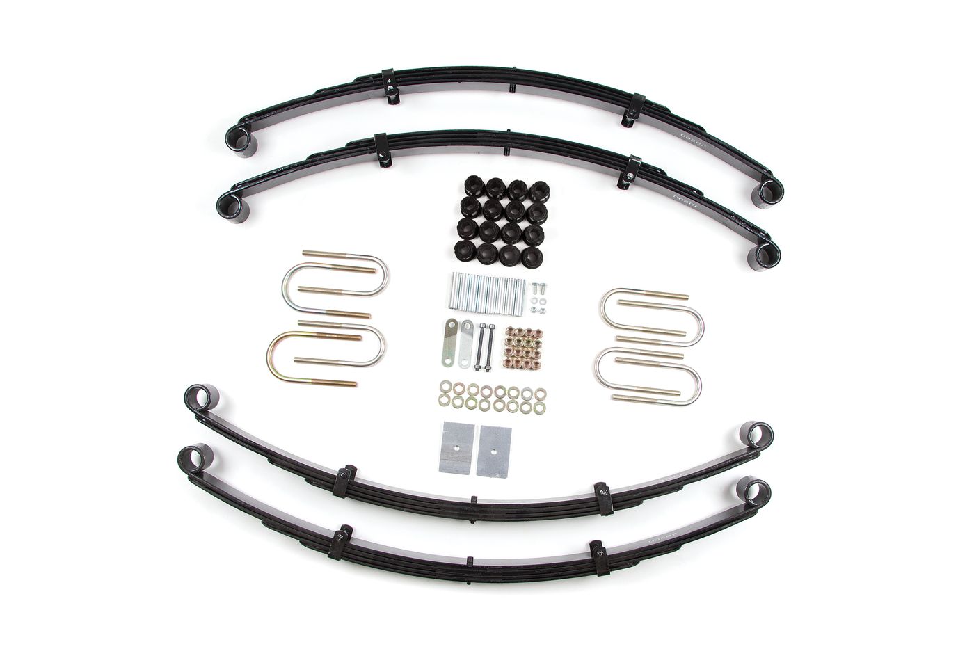 Zone Offroad 2" Leaf Spring Lift Kit