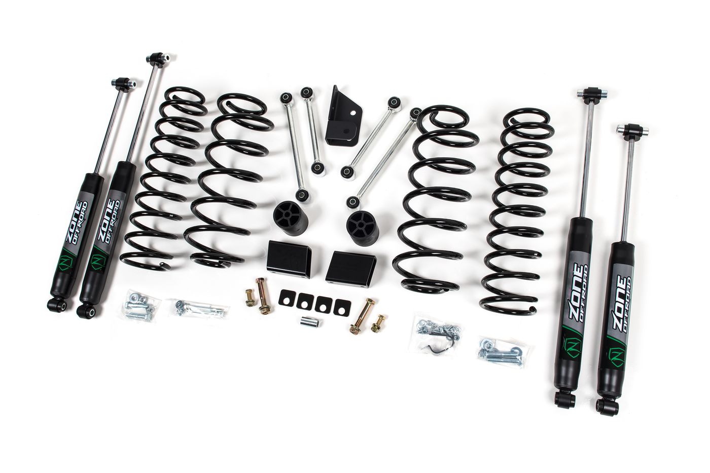 Zone Offroad 3" Suspension Lift Kit ; Nitro Shocks