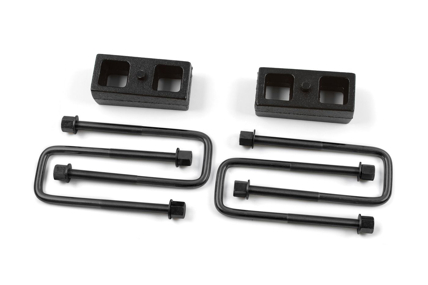 Zone Offroad 2" Lift Rear Block & U-Bolt Kit