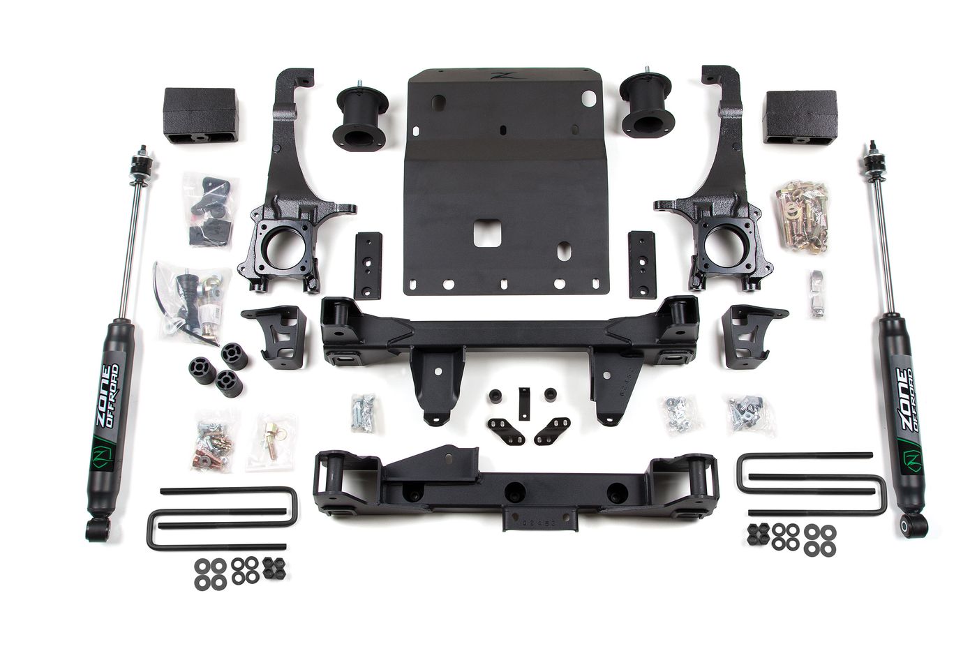 Zone Offroad 4" Suspension Lift Kit ; Nitro Shocks