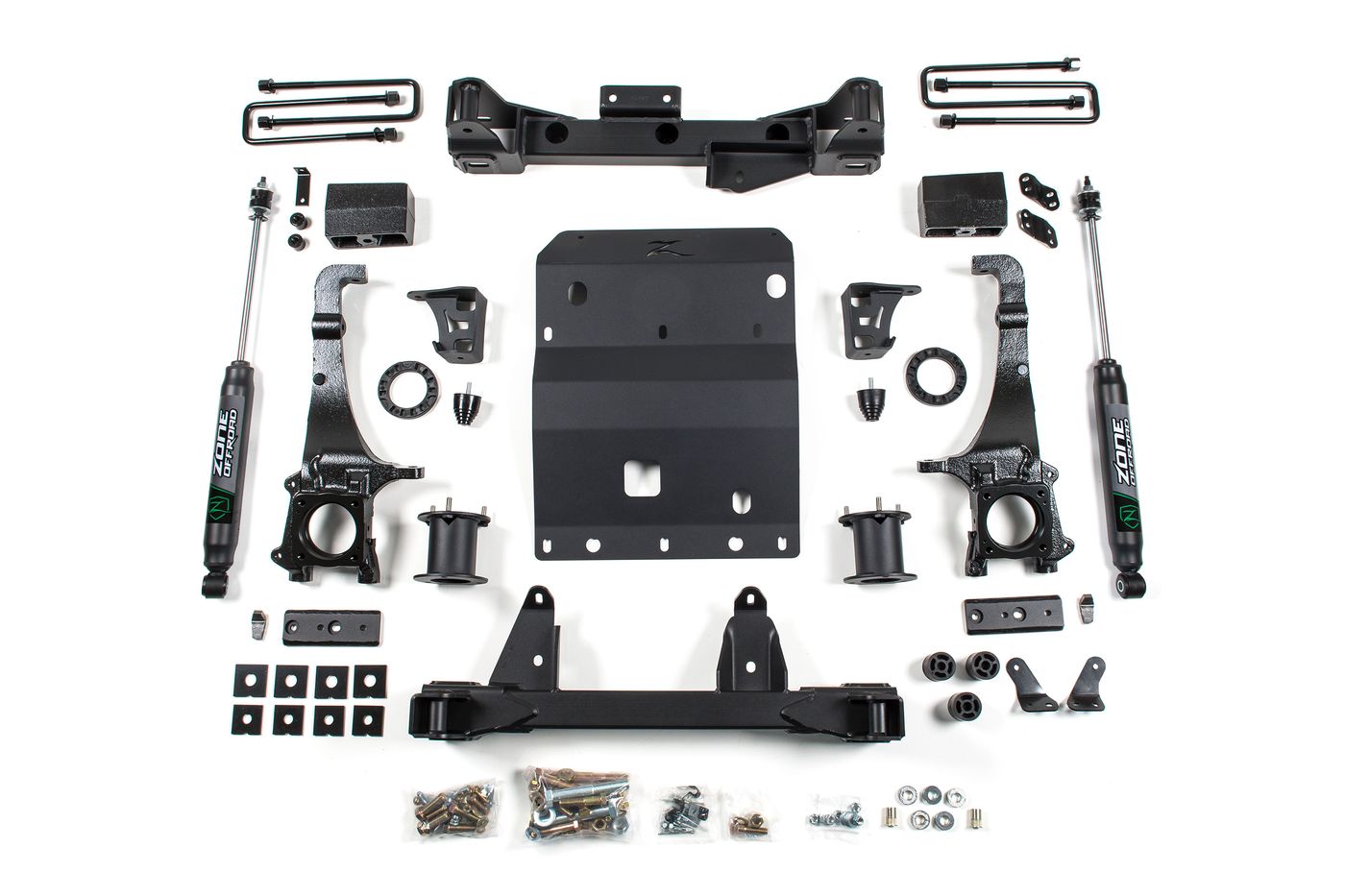 Zone Offroad 6" Suspension Lift Kit ; Nitro Shocks