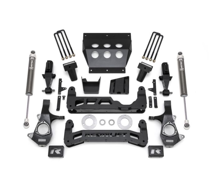 ReadyLIFT 7" Lift Kit - GM Silverado / Sierra 1500 - 2014-2016.5 W/ Aluminum Suspension With Falcon 1.1 Monotube Shocks